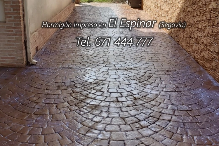 Hormigón Impreso en El Espinar